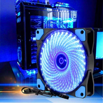 12cm Universal de Răcire Ventilator de jocuri RGB Ultra Mut 33 Led-uri RGB Lumina de Răcire Ventilator Radiator pentru PC Caz de Calculator CPU Ventilatoare de Răcire