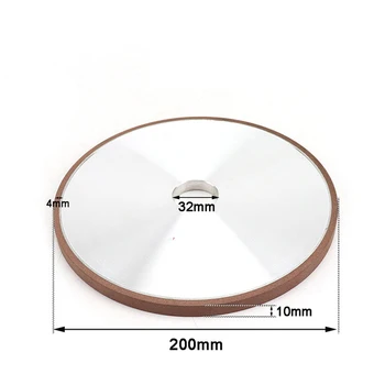 150 mm 180 mm 200 mm Roata de Diamant de Slefuire paralel Polizor Disc pentru Moara de Ascuțire Oțel de Tungsten Carbură Rotativ Abraziv, Instrumente de