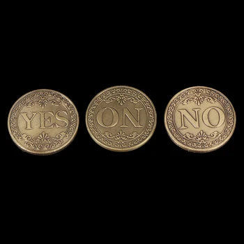1buc Creative de Monede din Aliaj de Colectie, Minunat Cadou Da Sau Nu Decizia de Monede de Colecție de Artă a DA NICI o Scrisoare Monedă Comemorativă