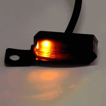 2 buc 12V Motocicleta Indicatoare luminoase cu LED-uri Impermeabil Curge semnalizatoare Amber Dinamic Lămpi de Semnalizare Luminile de Iluminat