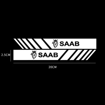 2 BUC Oglinda Retrovizoare Masina de Decorare Autocolant Corp Decal Pentru Saab 9-3 9-5 900 9000 Saab 93 95 Accesorii