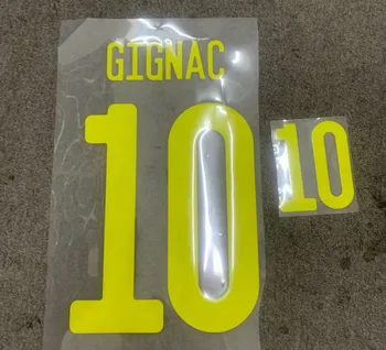 2020 #10 GIGNAC Nameset de Fier on Soccer Patch Insigna