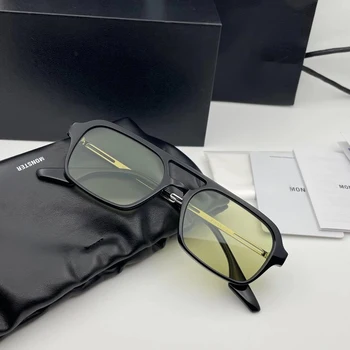2021 Brand coreean de Moda Acetat de Rame de ochelari de Soare Blând Designer UV400 REGI de Lux Barbati Si Femei ochelari de Soare