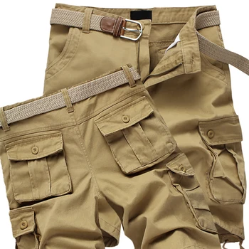 2021 Marfă pentru Bărbați pantaloni Scurti Casual de Vara de Libertate în aer liber Homme Haine de Bumbac Militare Munca Tactice Multi-Buzunar de Pantaloni Plus Dimensiune