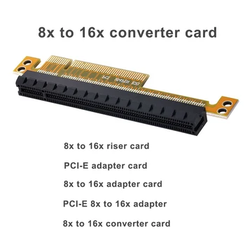 2021 Nou PCI Express Riser Card x8 la x16 Stânga Slot Adaptor Pentru Servere 1U