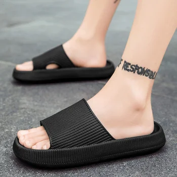 2021 Noua Moda Barbati Diapozitive Confortabil Anti-Alunecare De Plajă, Sandale Casual Pantofi De Înaltă Calitate Interioară În Aer Liber, Papuci De Casă 36-45 De Lux