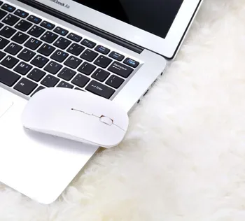 2400 DPI 4 Butonul Optical USB Mouse Wireless de Gaming Mice Masa de Calculator Ergonomic Tăcut Pentru PC Accesorii Laptop