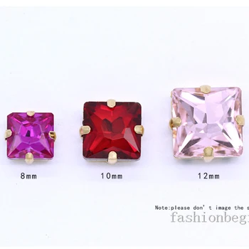 24Colors 6sizes Coase Pe Piața de Aur Stabilirea Stras de Cristal Pietre/Diamante/Montees/Jewelrys/Rochie de Mireasa Saci de Pantofi Diy Tapiterie