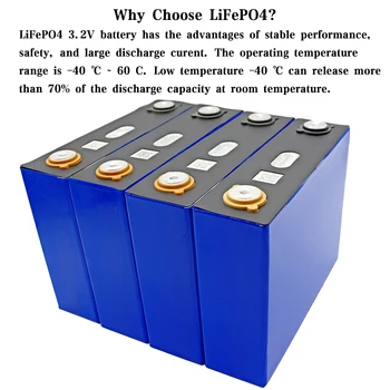 3.2 V 90Ah LiFePO4 baterie Litiu fier phospha de Mare capacitate 12V 24V Solare 90000mAh 3C 270A Poate face Barca baterie Auto batteriy