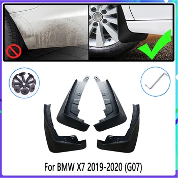 4 BUC Mașină de Noroi pentru BMW X7 G07 2019~2020 Aripă apărătoare de noroi Aripa apărătoare de noroi Accesorii Auto