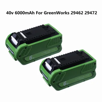 40V 6000mAh Reîncărcabilă Acumulator de schimb Pentru Crea 40V 200W GreenWorks 29462 29472 22272 G-MAX GMAX Baterie