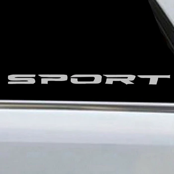 4buc/Set!! Ușa de la mașină Jante Butuc Roata Curse Autocolant Decal Auto Exterioare Accesorii de SPORT Font caroserie Decal Autocolant