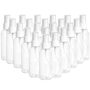 50PCS 75Ml/2.5 OZ Pulverizare Sticla Premium Transparent Gol Reîncărcabile Cosmetice Recipient Pulverizator de Parfum mini Meserii DIY Pompa
