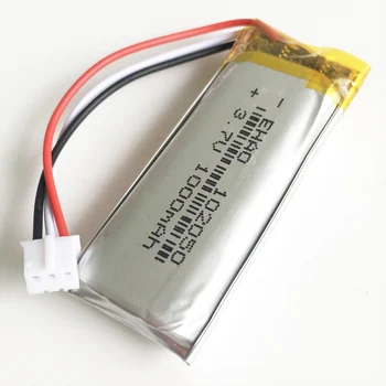 5pcs 1000mAh 3,7 V litiu-polimer lipo baterie Reîncărcabilă JST PH 2.0 mm 3Pin 102050 Pentru uz casnic microfon cu fir GPS Camera