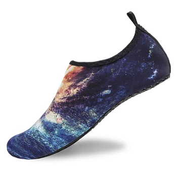 Apa de Pantofi Bărbați Femei Usoare de Imprimare Unisex de Culoare de pe Litoral Uscat-Rapid Plaja de Înot Casual, o Pedala de Leneș Încălțăminte de Vară Moale