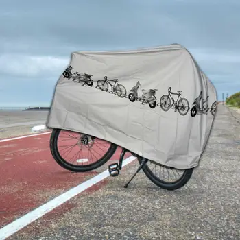 Biciclete Biciclete Capac De Protecție Impermeabil Bicicleta Praf Prelată Multifuncțional Ploaie De Praf Acoperă Protector Pentru Garaj Ciclism