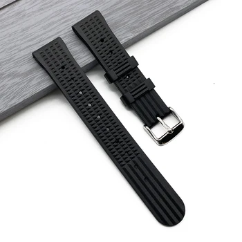 Calitate de Top pentru Bărbați Cauciuc Watchband Silicon Moale Vafe Curea de Ceas 20 mm Pentru s-eiko 22mm Încheietura Curea Accesorii Curea Înlocui