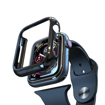 Caz Pentru Apple Watch 5 44mm Caz Cu Temperat Film Acoperă Pentru Apple Watch Seria 5 4 3 2 Iwatch 44mm 42mm 40mm 38mm Acoperire Completă