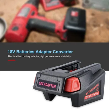 Cel mai bun Baterie Adaptor Convertor cu Port USB de Încărcare pentru Milwaukee M18 18V Li-ion pentru Milwaukee V18 48-11-1830 Baterie