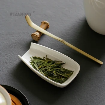 Ceramice, Faianța Ceai De Trei-Bucata Set Model De Piatra, Scrise De Mână Caligrafie Ceai Bambus Perna Ceai Trage Număr Mic De Ceai