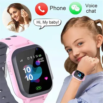 Copii Ceasuri Locație Tracker Anti-a pierdut Ceas Inteligent de Copii SOS Impermeabil Ceas Smartwatch cu SIM Card Copil Viziona Fete Băiat Cadou