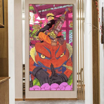 Coridorul Pictura Decorativa Tablou de Numere de Artă Vopsea de Numărul de Mână-pictat Anime Populare HOKAGE Acasă O Bucată de Animație