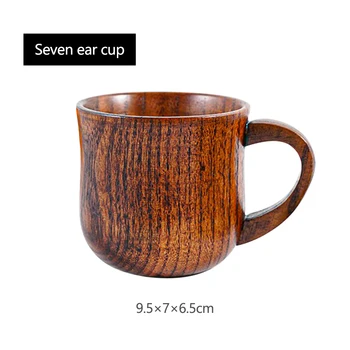 Creative Jujube Lemn de Izolare Ceai Ceașcă de Cafea din Lemn de Băut Cana Farfurie Seturi de Acasă Stil Diferite Cupe Stil Japonez 1buc