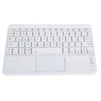 De la 7 La 10 Inch Multi-dispozitiv compatibil Bluetooth Tastatură fără Fir Pentru Windows, MacOS, Android, IOS Universal Cu Touchpad Tastatura