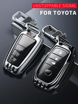 De înaltă calitate Nou kirsite cheia de la mașină caz acoperire Completă Pentru Toyota Prius, Camry, Corolla C-HR CHR RAV4 Prado 2020 Accesorii breloc