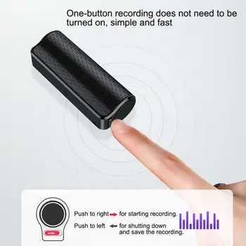 Digital Audio Recorder de Voce 8GB 16GB 32GB Voce Activat Mini USB Pen Mp3 Player Stilou de Înregistrare Timp de Așteptare Dictafon