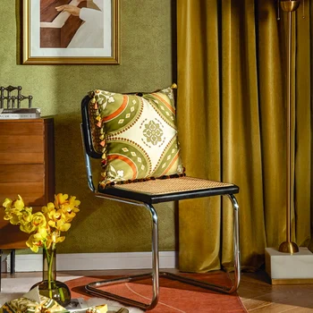 DUNXDECO față de Pernă Perna Decorativa Cazul Artistic Antic Verde Geometrice de Lux Canapea de Catifea Scaun lenjerie de Pat Coussin Vintage