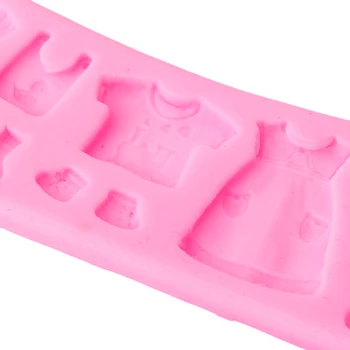 Duș Tort Petrecere Matrite de Silicon 3D Baby Bag Piciorul Rășină Zgura Lumânare Săpun Mucegai Fondant de Decorare Tort de Ciocolata Bomboane Mucegai