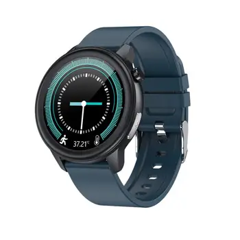 E80 Ceas Inteligent Temperatura Corpului Smartwatch Mult Sport Moduri de Moda ECG+ PPG Fitness Tracker Ceas Inteligent Pentru Android iOS