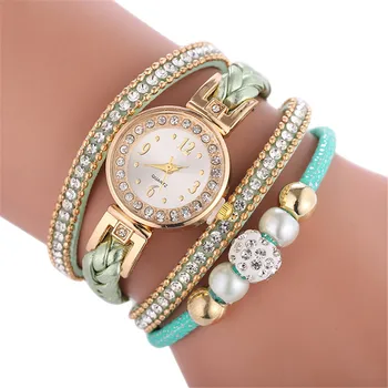 Femei Ceasuri de Lux brand de top Frumos Moda Brățară Ceas Doamnelor Ceas Rotund Brățară Ceas 2020 femme cadou reloj mujer S