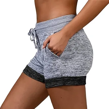 Femei de Moda de Vara Pantaloni de Yoga pentru Femei Casual Sport uscare Rapida pantaloni Scurți pentru Plus Dimensiune Cordon pantaloni Scurți Femei Talie Mare