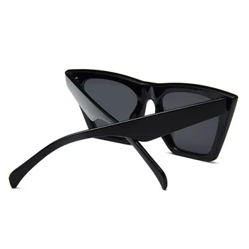 Femei Epocă ochelari de Soare Femei de Moda Ochi de Pisică de Lux Ochelari de Soare Clasic de Cumpărături Doamna Negru Oculos De Sol UV400