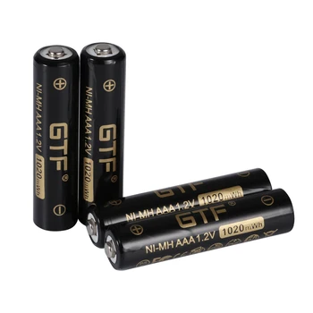 GTF 1.2 V 850mAh AAA NI-MH baterie 1020mWh capacitate acumulator pentru Lanterna aparat de Fotografiat de Jucărie 1.2 V NI-MH baterii