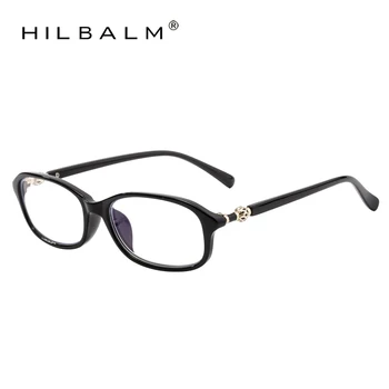 HILBALM moda Retro ochelari de lectură om de sex feminin portabil de înaltă definiție prezbiopie lentile lupa ochelari dioptrii Elegant 3360