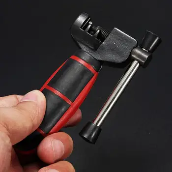 Instrument pentru îndepărtarea Oțel Lanț Întrerupător Separator Cutter Negru+Rosu pentru Biciclete de Munte Lanțuri Întrerupător de Biciclete de Reparații Instrument de Nitului Pin Link