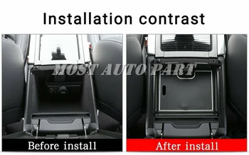 Interior din material Plastic Consola centrala Cotiera Cutie Depozitare Suport Pentru Land Rover Range Rover Evoque 2012-2018 1buc Decor Masina