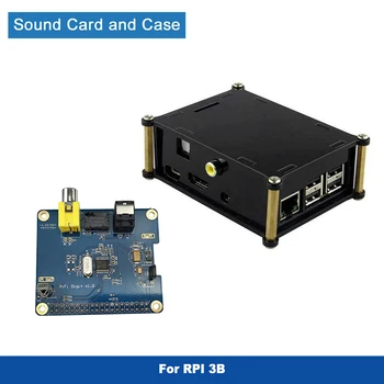 ITINIT R85 Raspberry Pi 4 Model B Digitale Audio placa de Sunet I2S Interfață HIFI DIGI placă de Expansiune Pentru Raspberry Pi 4B/3B
