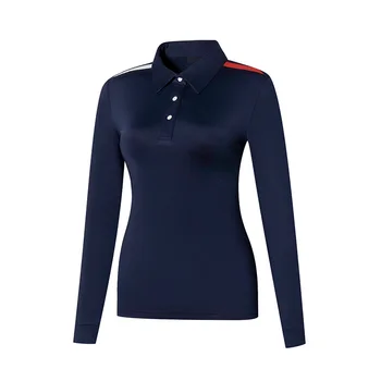 Iute Uscat Rulează Strâns Tricouri Personalizate Doamna Tricouri Sport pentru Femei Golf Shirt Mâneci Scurte