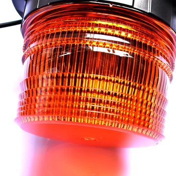 LED Strobe Lumina de Poliție 12v/24v Amber Lumini de Avertizare,de Urgență Flash rază de Lumină, cu Magnetic pentru Stivuitoare Vehicul