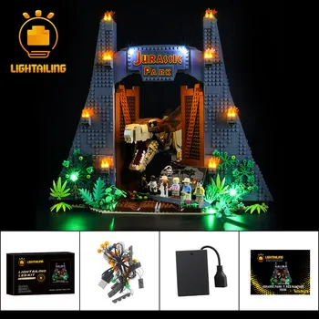 LIGHTAILING Lumină LED-uri Kit Pentru 75936 Jurassic Park: T. rex Rampage Jucărie Blocuri de Iluminat Set, Nu Bulding Bloc situat