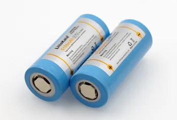 LiitoKala 26650-55A 5000mAh 20A 3.6 V 26650 Li-ion 3.7 v Putere Acumulator pentru Lanterna baterii