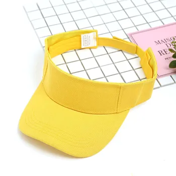 Logo-ul personalizat de Primăvară și de Vară Sport de Bărbați și Femei din Bumbac Reglabila de protecție Solară, Pălării Gol de Top Golf Tenis de Funcționare Pălării