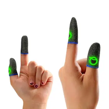 Luminos Deget Mănuși Pentru Jocuri Telefon Mobil Jocuri Controler De Joc Cu Degetul Deget Mănuși Touch Screen Mini Mâneci Respirabil