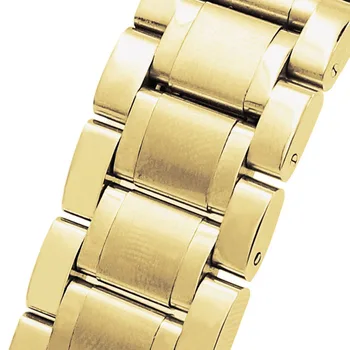 Mare de afaceri de moda Watchband 14mm 18mm 20mm 22mm 24mm Metalice din Oțel Inoxidabil fossil Curea Brățară Negru Rose Gold Silver
