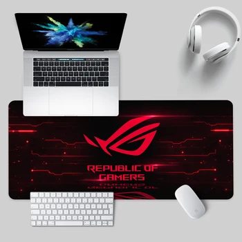 Mari Gaming Mouse Pad ASUS ROG Supradimensionat Anti-Alunecare de Cauciuc Personalizate Pad Tastatură XL Lavabil Birou de Calculator, Masa Birou Mat
