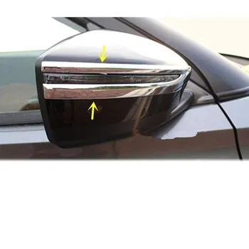 Masina ABS Cromat Spate Vedere din Spate Retrovizoare Oglinda Laterala Acopere Stick Trim Cadru Lampă 2 buc Capota Pentru Nissan Lovituri 2017 2018 2019 2020